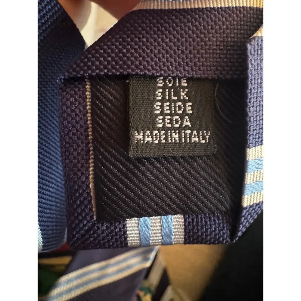 Corneliani blue striped